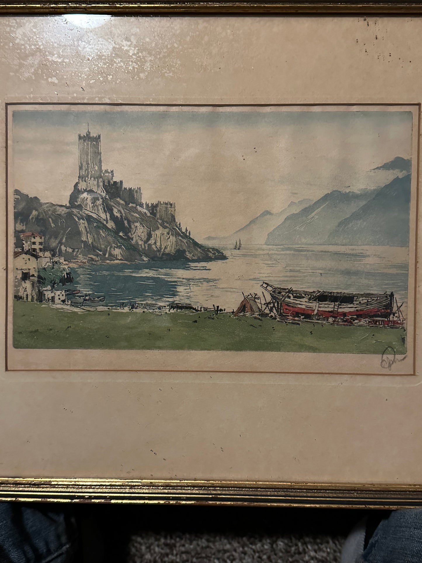 Italy: Malcesine, Lake Garda / circa 1930