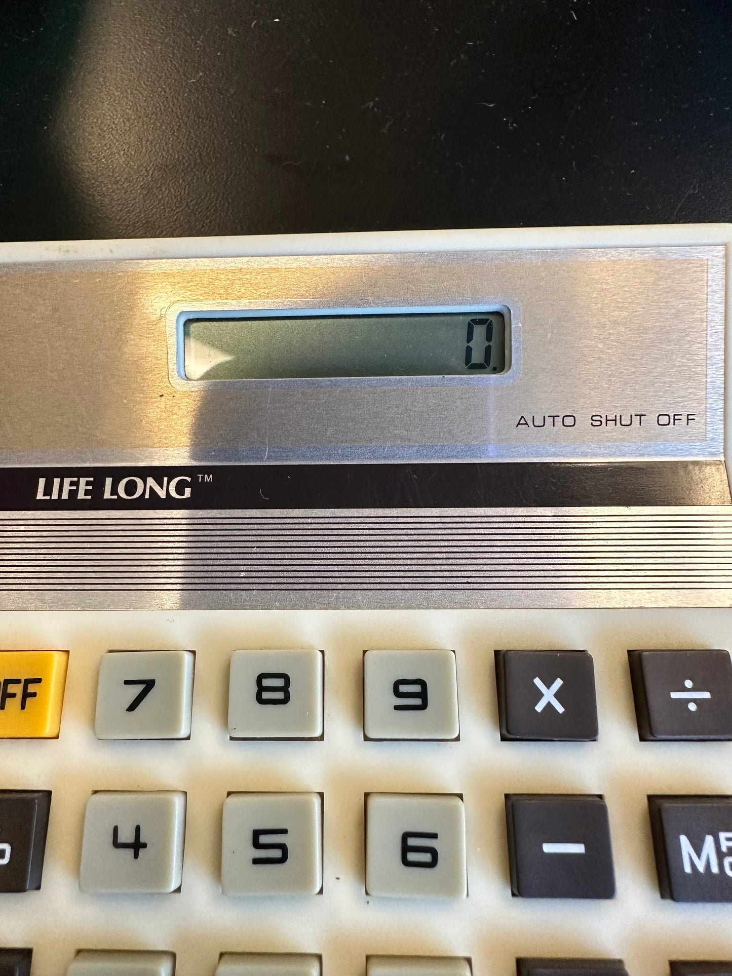 Vintage Hanig & Co LIFE LONG Auto Shut Off Calculator