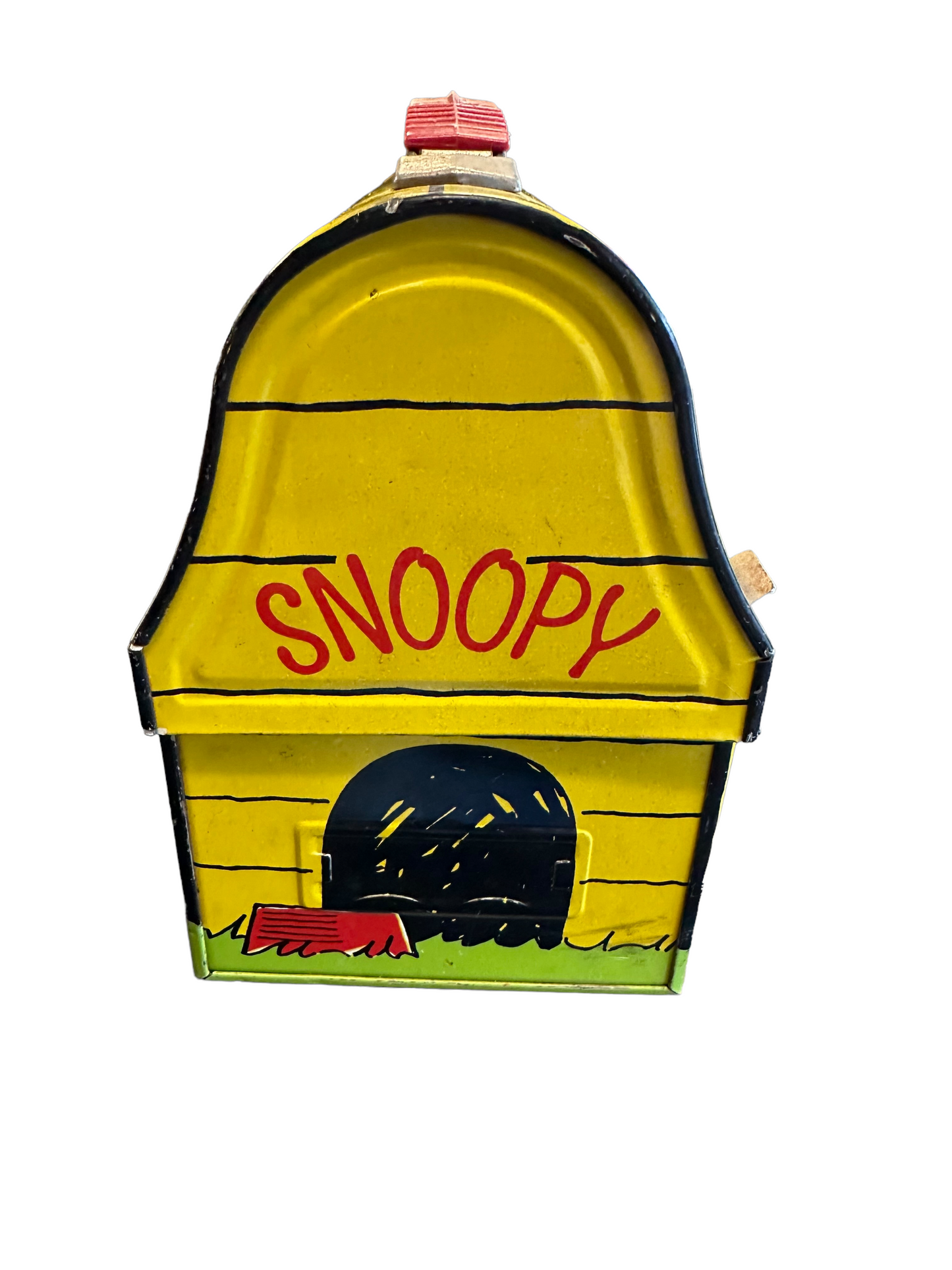 Vintage 1968 Have Lunch with Snoopy Lunch Box Tin Metal Collectible