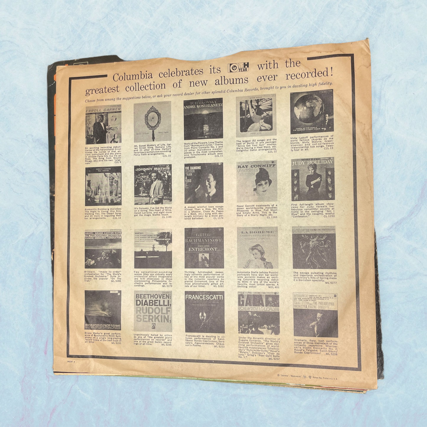 Frank Sinatra - Put Your Dreams Away - 1958 Mono 1st Press 6-Eye Labels VG+