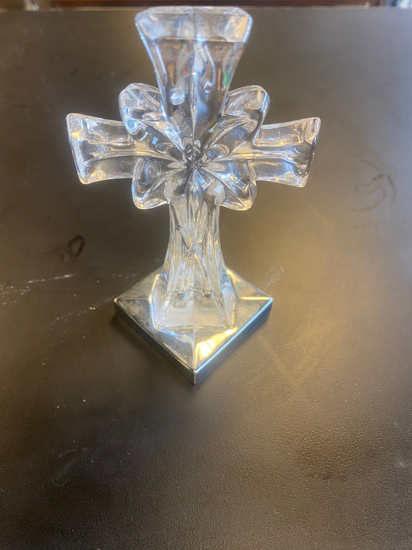 Killarney Crystal Cross Made in Ireland.