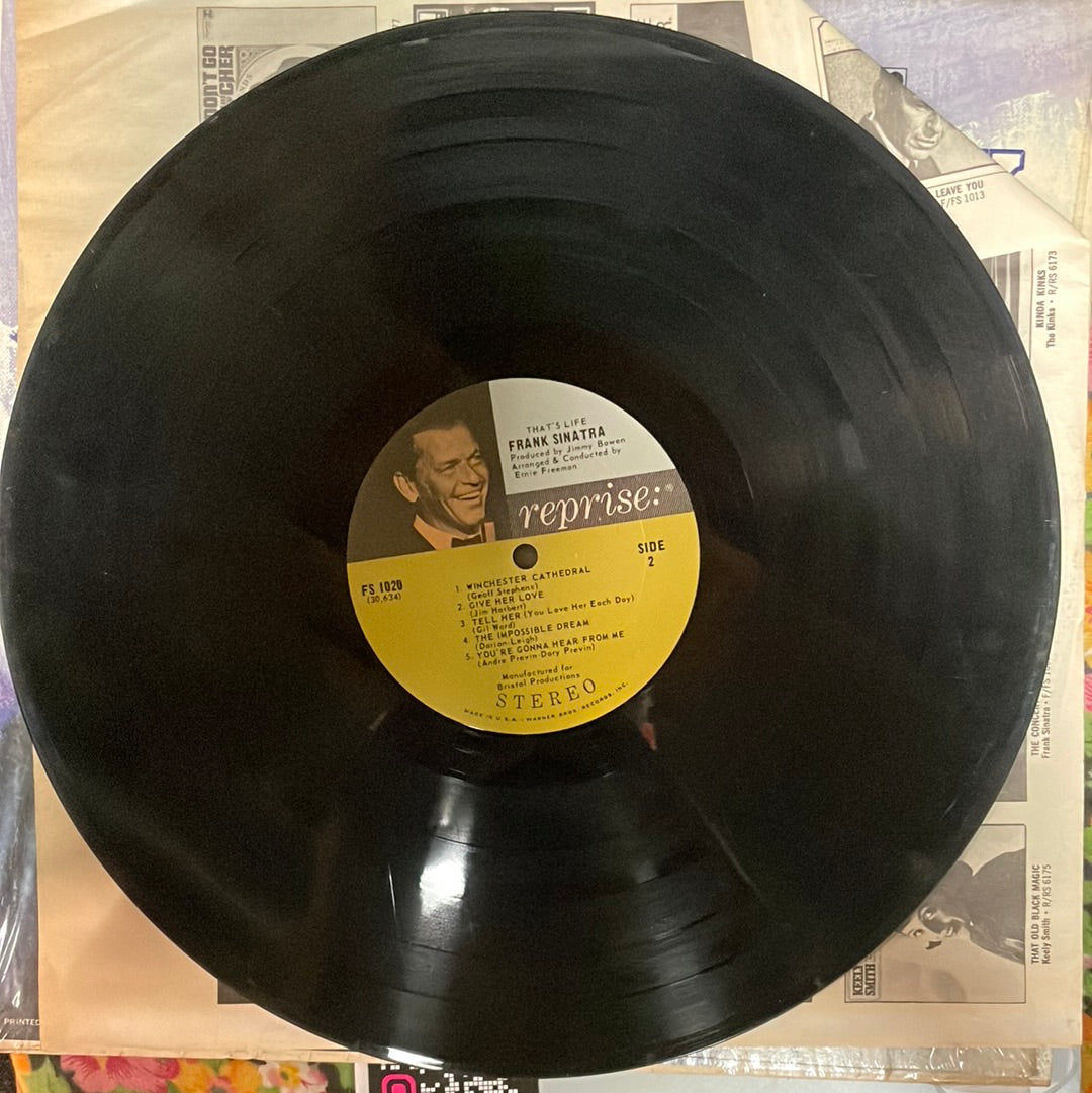Frank Sinatra Thats Life NEAR MINT Reprise Records Vinyl LP