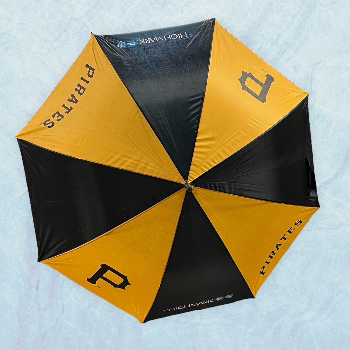 Pittsburgh Pirates Classic Umbrella Black & Yellow MLB Baseball