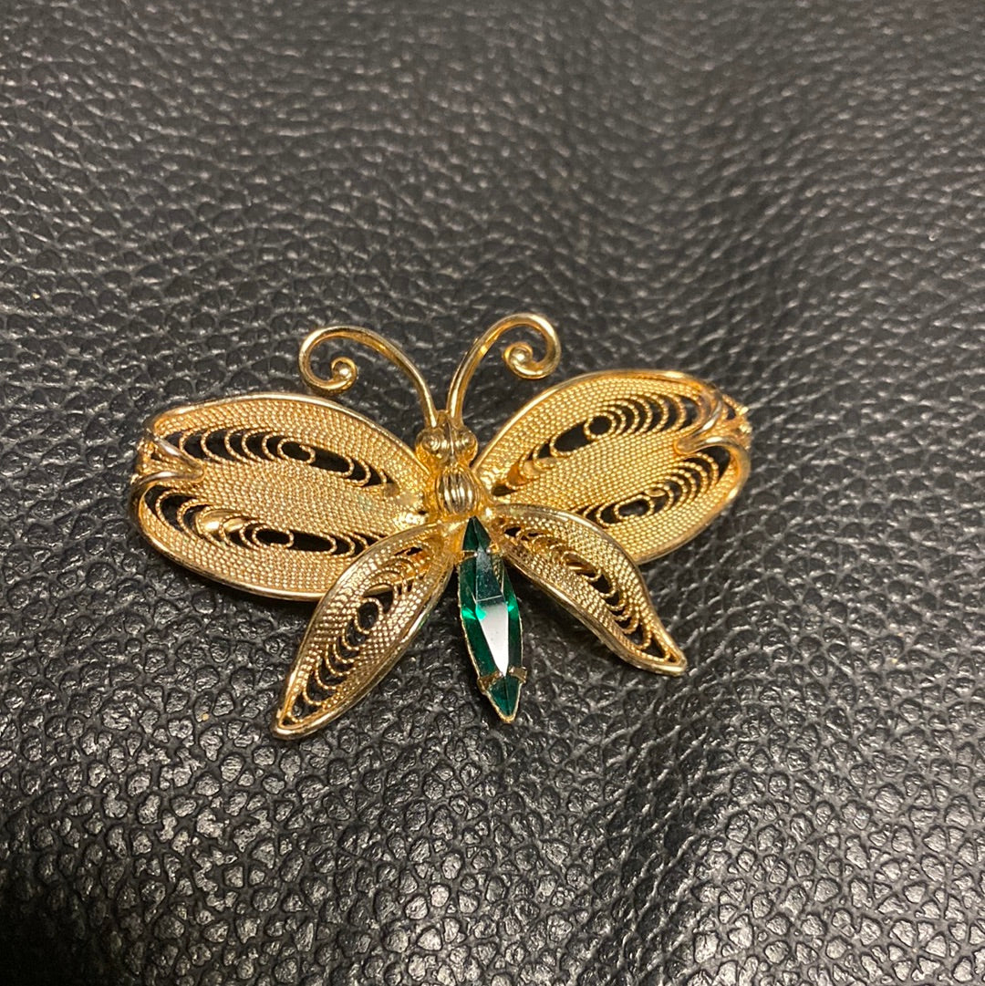 Vintage Napier Butterfly Brooch