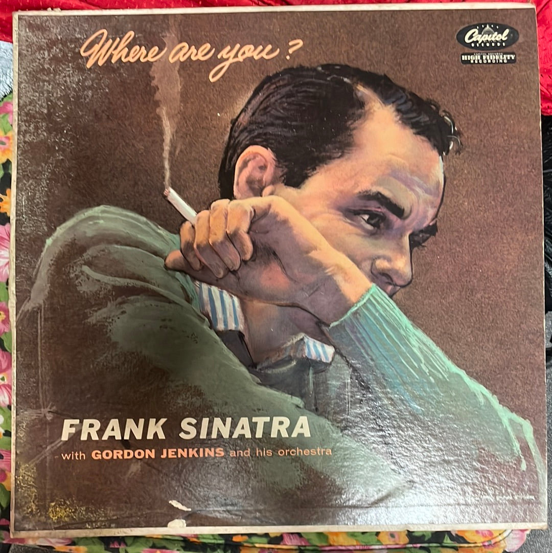 FRANK SINATRA Where Are You CAPITOL 855 Original LP Album 1st Press Black Label