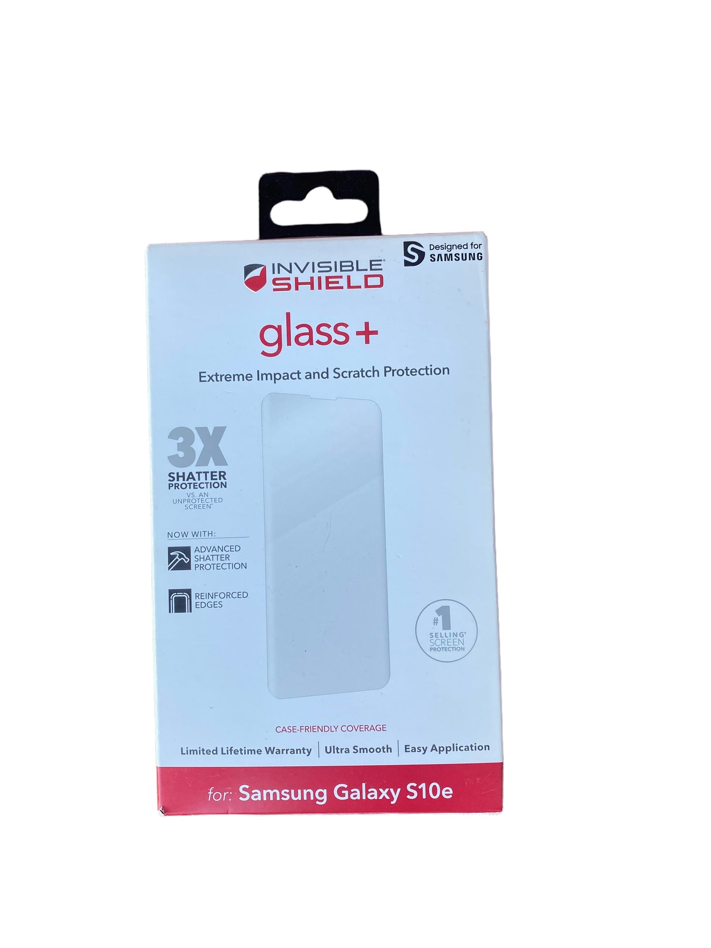 ZAGG InvisibleShield Glass+ Screen Protector for Samsung S10e - 200102654
