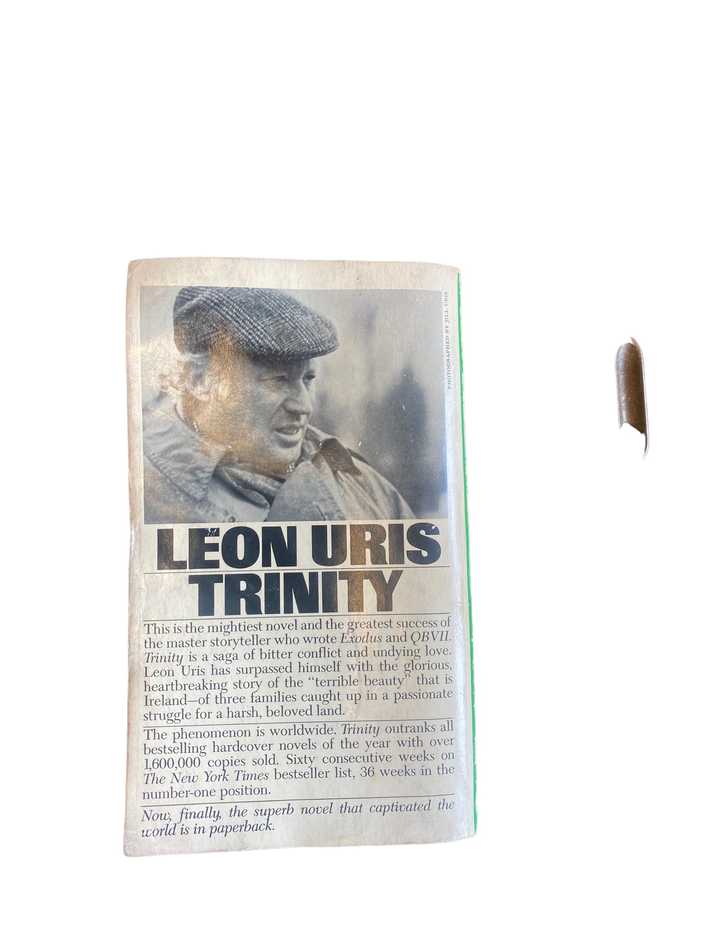 Trinity Leon Uris A Novel of Ireland First Edition 1st Ed 1976 HC w jacket DJ