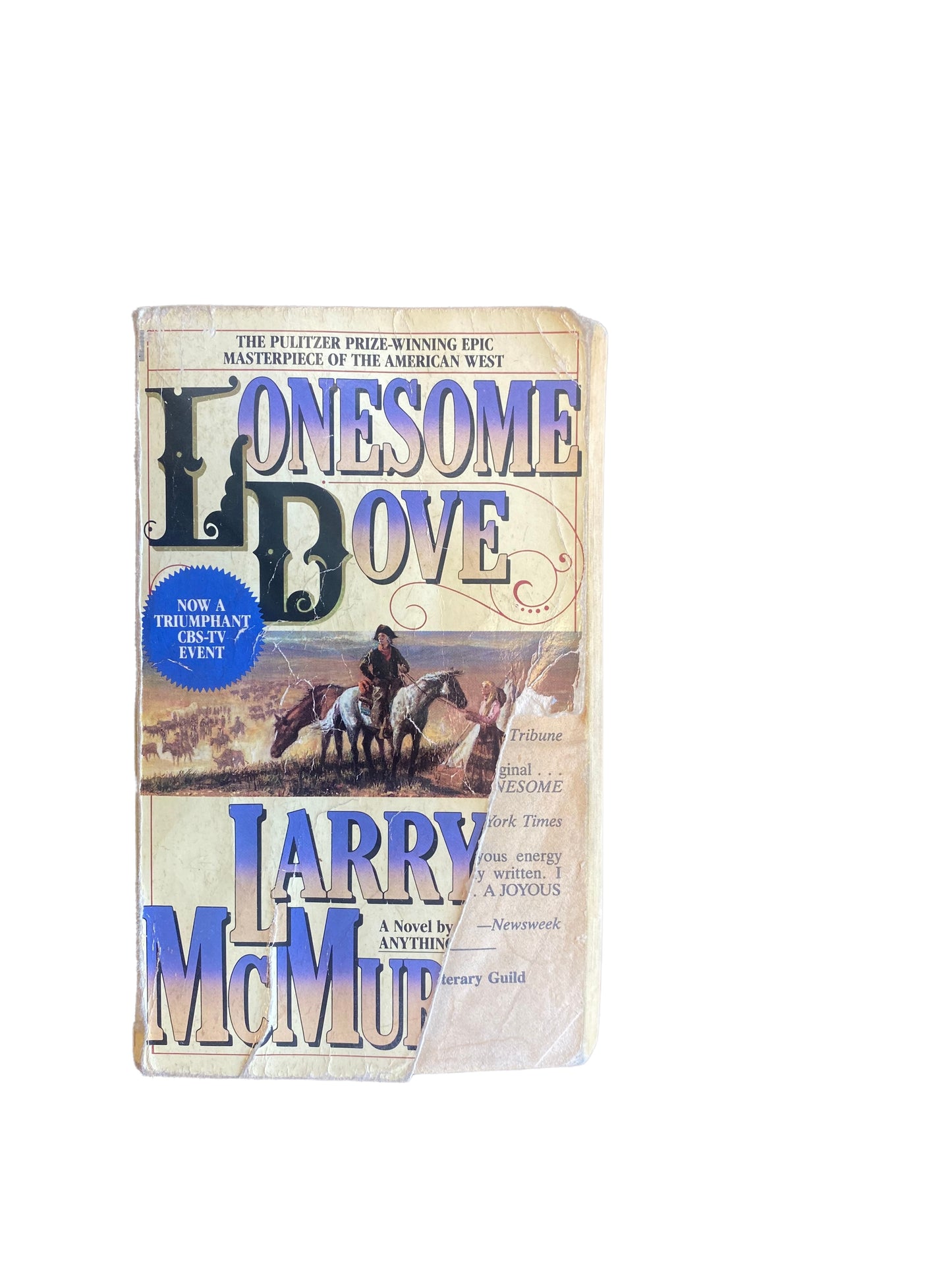 Lonesome Dove by Larry McMurtry 1986 paperback